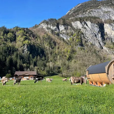 Schlafen Im Fass - Schlaffass - Abenteuer - Romantik - Haslifass ファームステイ *